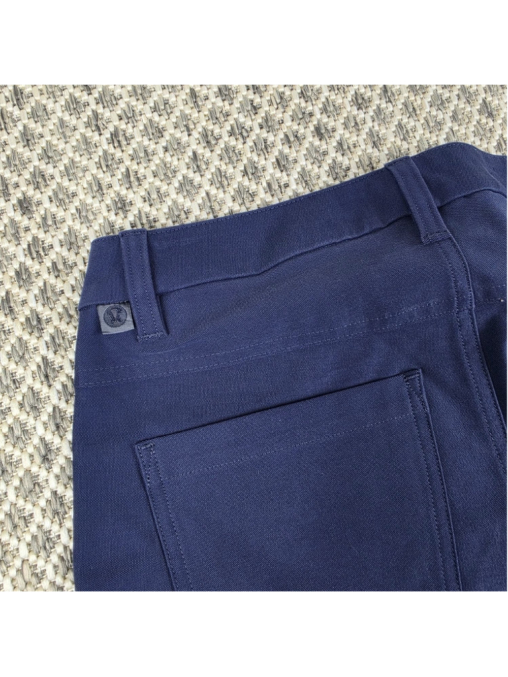 Lululemon Navy Blue Slim Straight Pants Women’s Size 28 Stretch Casual Career - Picture 6 of 10